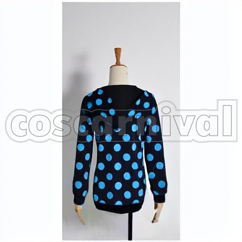 Spotted cosplay costume from Free! Haruka Nanase, back view