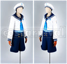 Haruka Nanase Swim Club SPLASH FREE ED Childhood Sailor Cosplay cosplay costume from Free!, front view 2