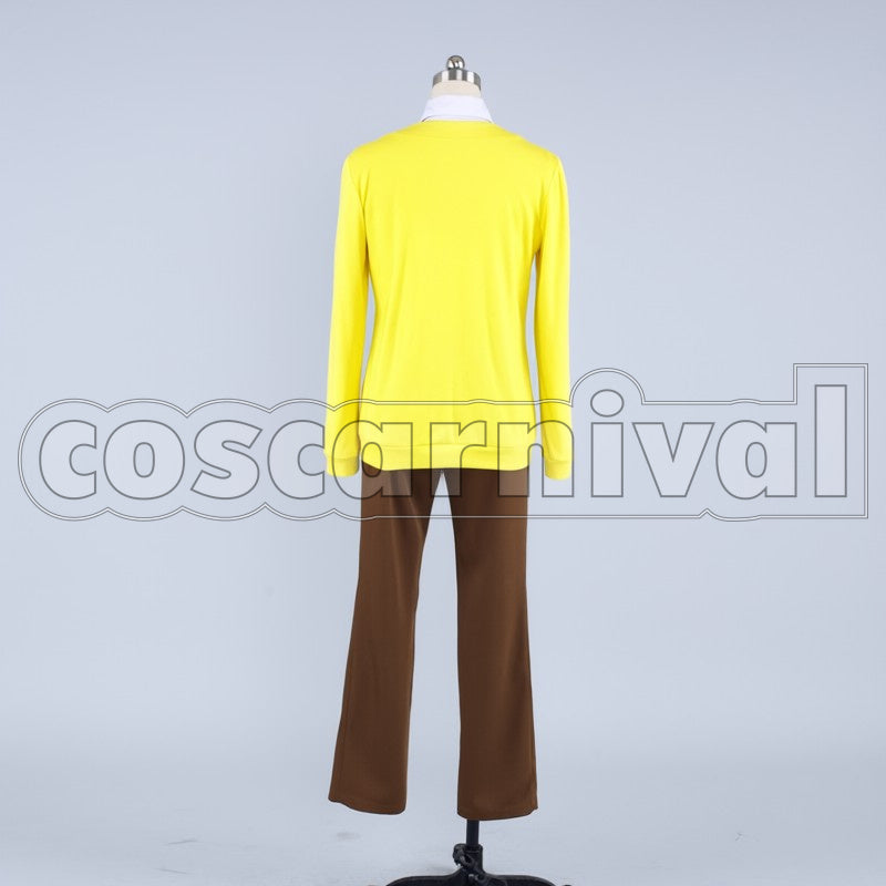 School Nagisa Hazuki cosplay costume from Free! Iwatobi High, back view 2