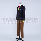 School Nagisa Hazuki cosplay costume from Free! Iwatobi High, side view
