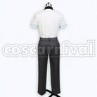 School Nagisa Hazuki Summer cosplay costume from Free! Iwatobi High, back view