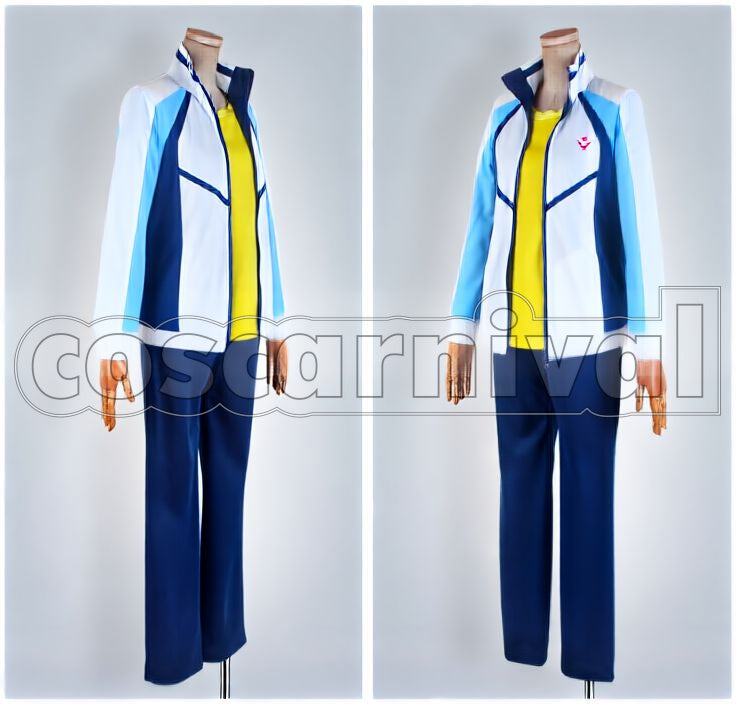Iwatobi High School Swim Club Jersey 3-Piece Cosplay cosplay costume from Free!, piece 38471 front view 2