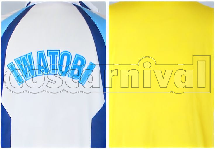 Iwatobi High School Swim Club Jersey 3-Piece Cosplay cosplay costume from Free!, piece 38473 detail view 3