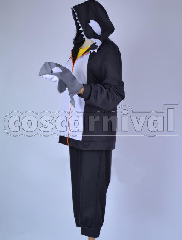 Orca cosplay costume from Free! Makoto Tachibana, side view