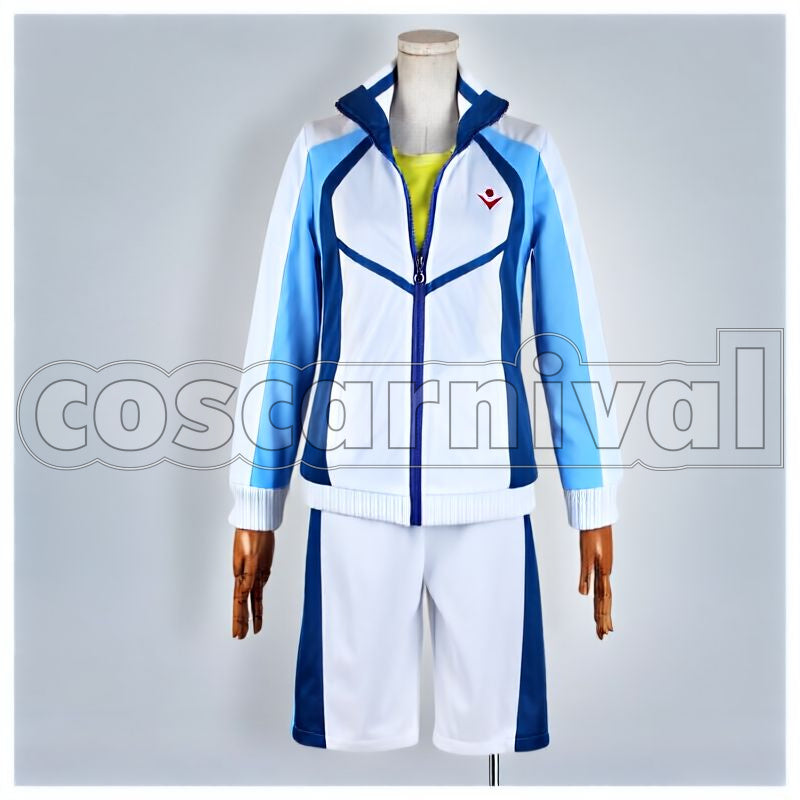 Nagisa Hazuki Episode 7 Jersey 3-Piece Cosplay cosplay costume from Free!, jersey 3 piece 38338 front view 1