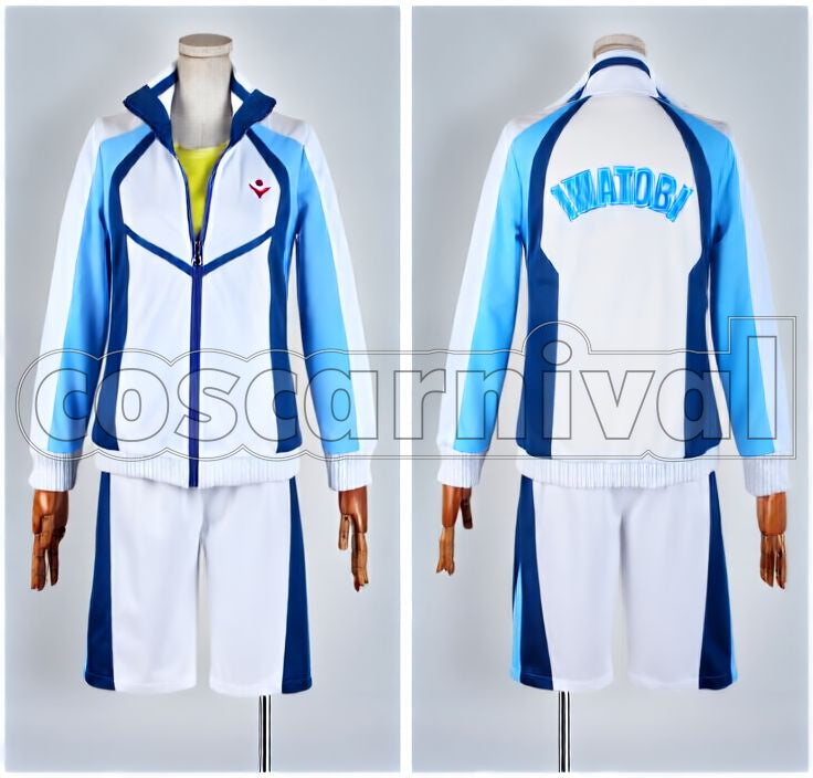Nagisa Hazuki Episode 7 Jersey 3-Piece Cosplay cosplay costume from Free!, jersey 3 piece 38339 detail view 1