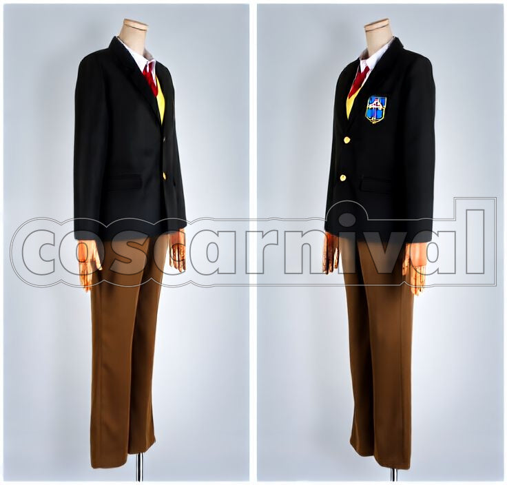 Nagisa Hazuki Iwatobi High School Uniform Cosplay cosplay costume from Free!, front view 2