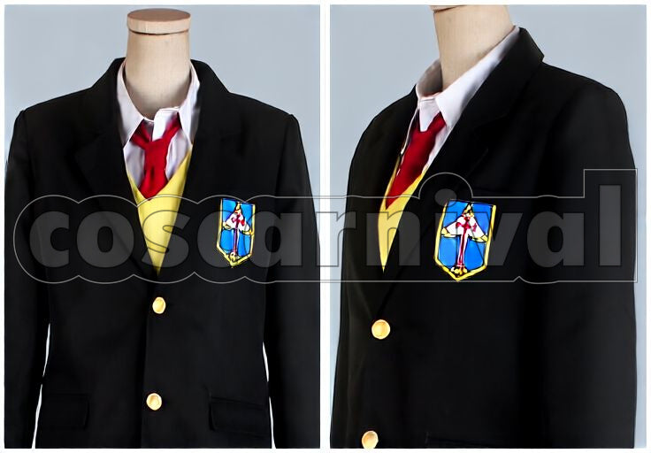 Nagisa Hazuki Iwatobi High School Uniform Cosplay cosplay costume from Free!, front view 4