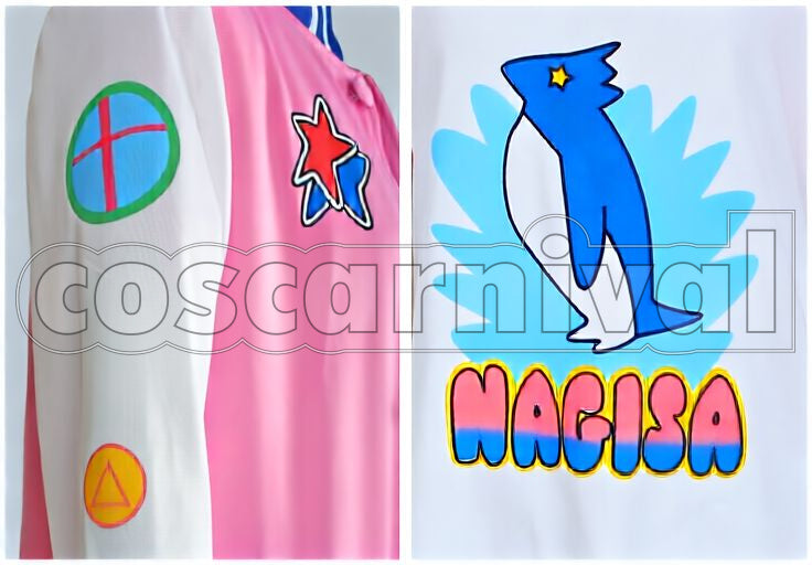 Nagisa Hazuki SPLASH FREE ED Casual Cosplay cosplay costume from Free!, detail-3