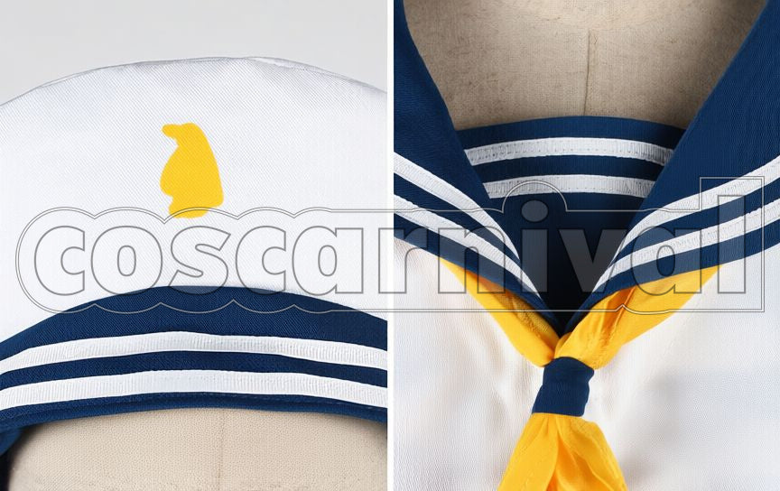 Nagisa Hazuki Swim Club SPLASH FREE ED Childhood Sailor Cosplay cosplay costume from Free!, detail-3