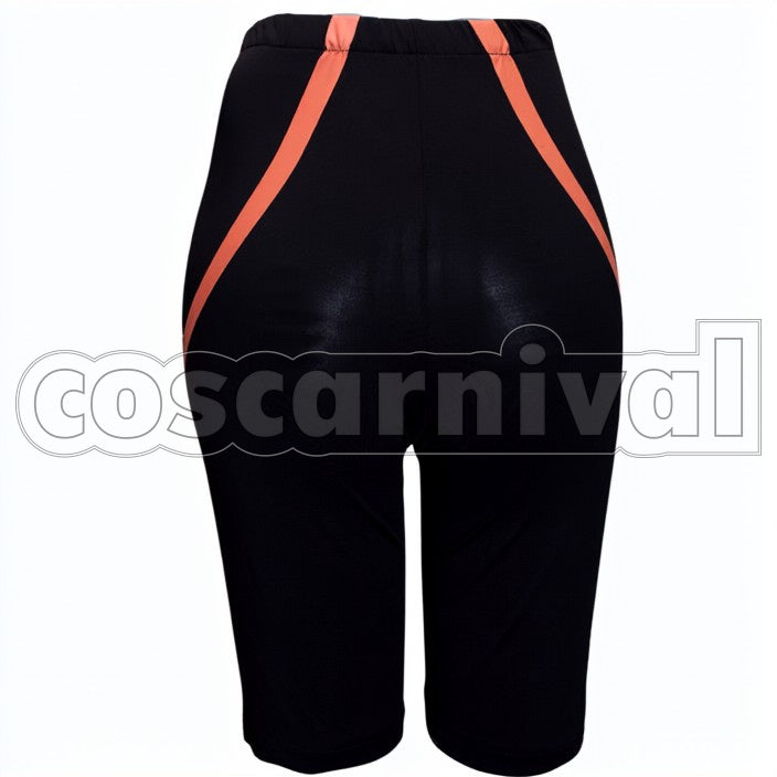 Swim Trunks Orange Free Size cosplay costume from Free! Nagisa Hazuki, back view 2
