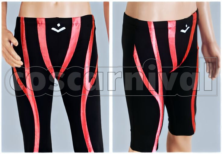 Nagisa Hazuki Swimsuit Cosplay cosplay costume from Free!, front view 2