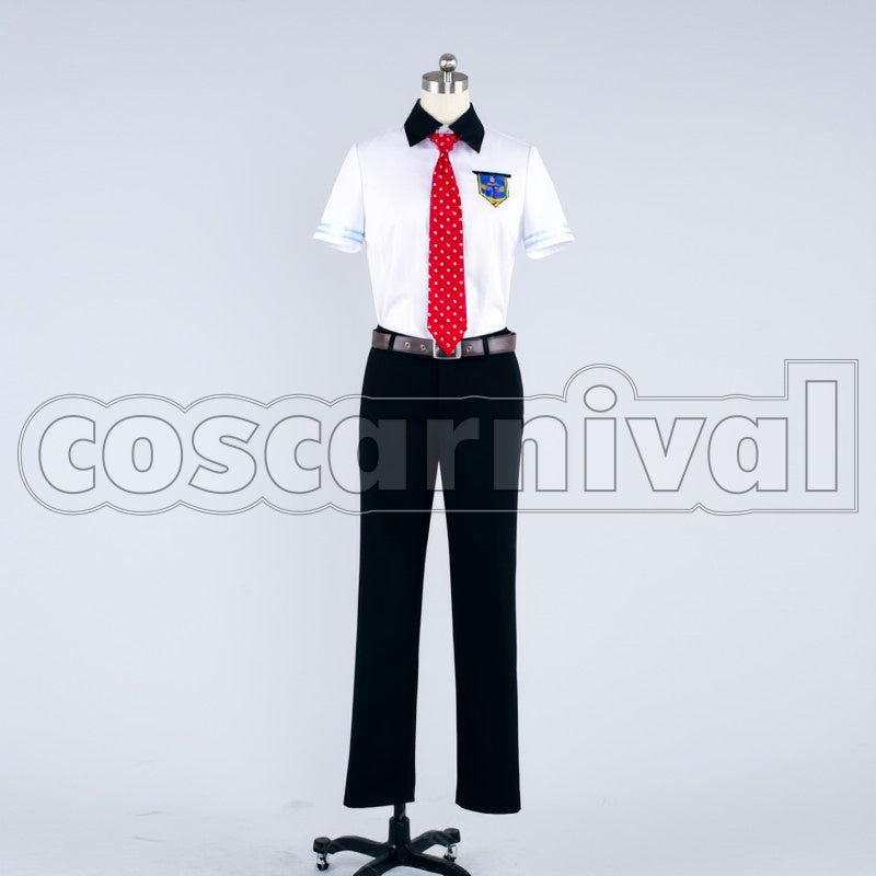 Rei Ryugazaki cosplay costume from Free!, front view