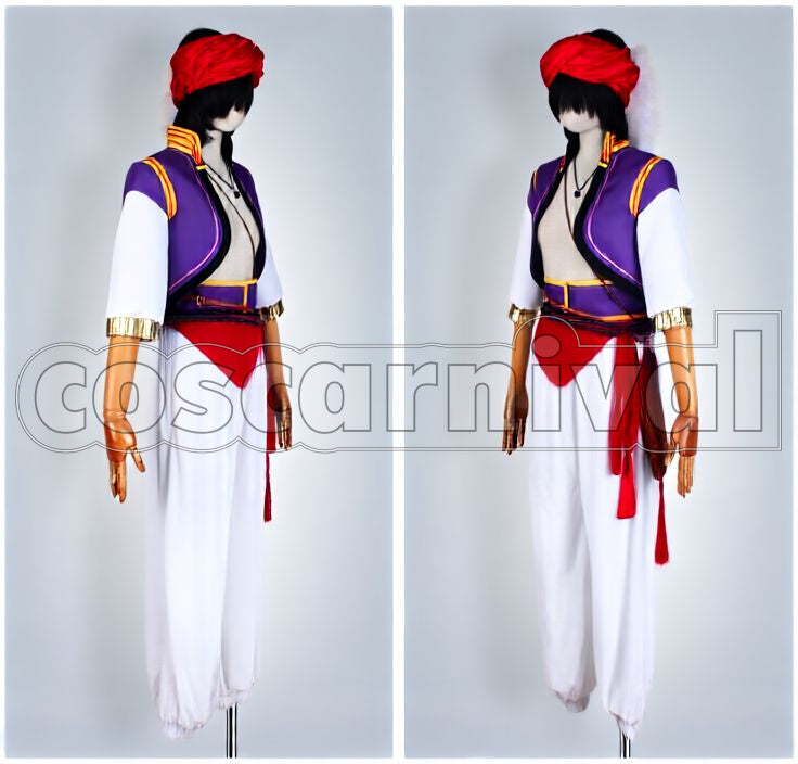 Rei Ryugazaki SPLASH FREE ED Arabian Cosplay cosplay costume from Free!, front view 2