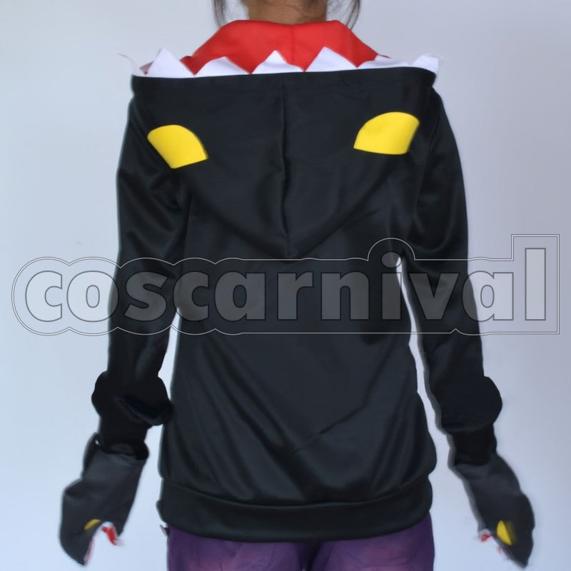 Shark Black cosplay costume from Free! Rin Matsuoka, back view