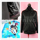 Rin Matsuoka cosplay costume from Free!, front view