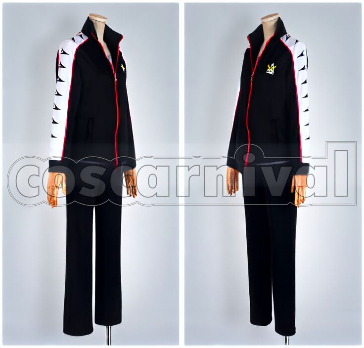 Rin Matsuoka Jersey 3-Piece Cosplay cosplay costume from Free!, piece 38511 front view 2