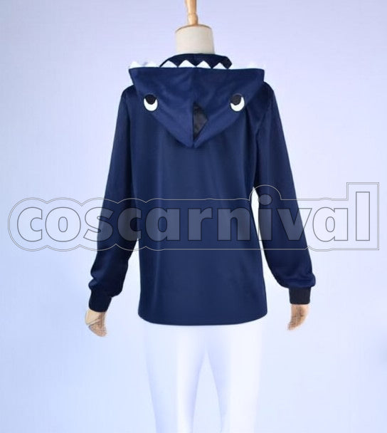 Shark Pattern cosplay costume from Free! Rin Matsuoka, back view