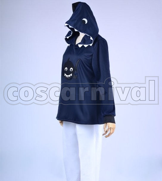 Shark Pattern cosplay costume from Free! Rin Matsuoka, side view
