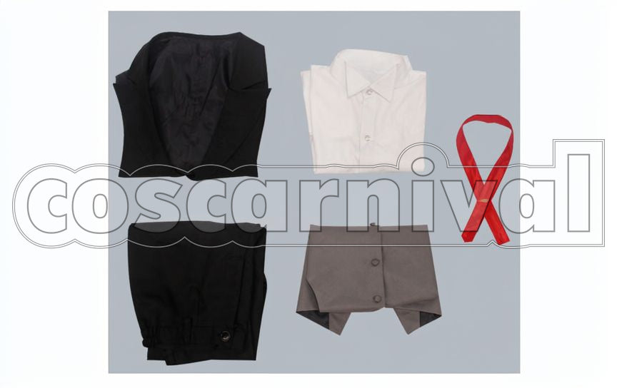 Rin Matsuoka Samezuka Academy Cultural Festival Maid Cafe Cosplay cosplay costume from Free!, set view