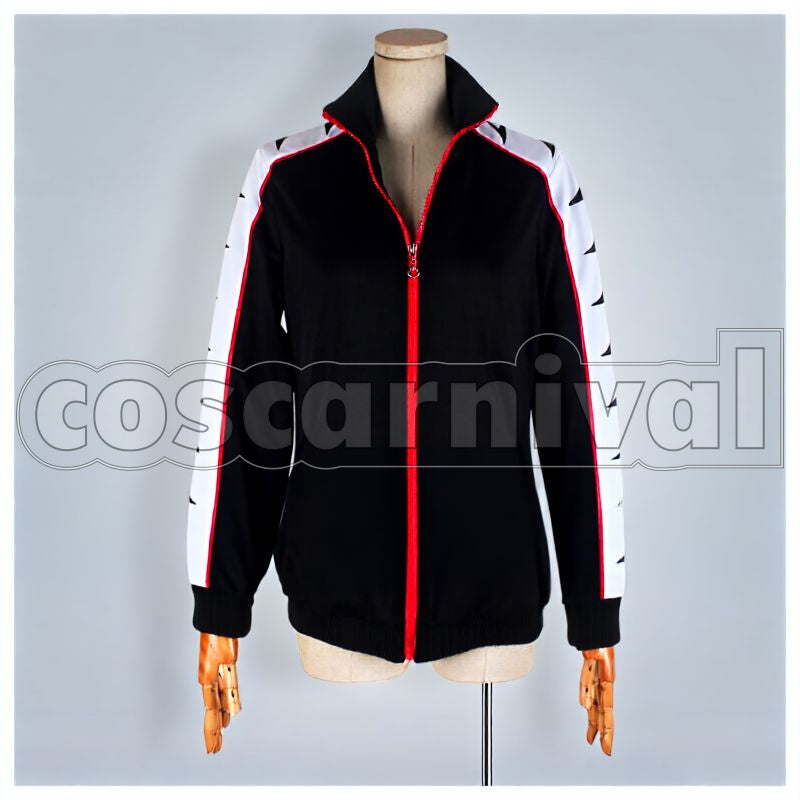 Rin Matsuoka Samezuka Academy Jersey Revised Version Cosplay cosplay costume from Free!, front view 1