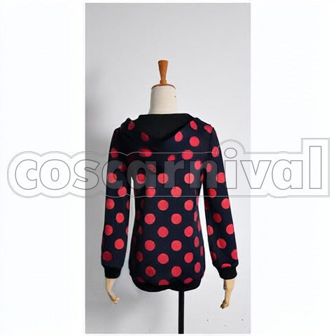 Spotted cosplay costume from Free! Rin Matsuoka, back view