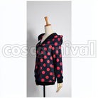 Spotted cosplay costume from Free! Rin Matsuoka, side view
