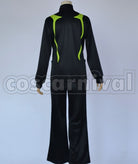 Matsuoka cosplay costume from Free! Rin, back view