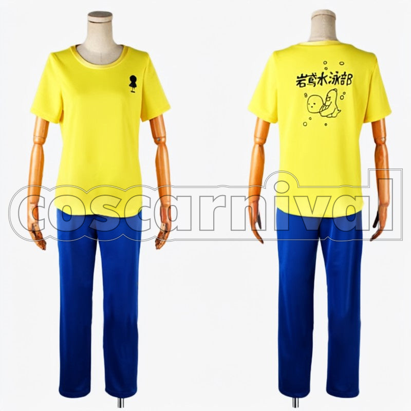 Haruka Nanase cosplay costume from Free! Season 2, front view 3
