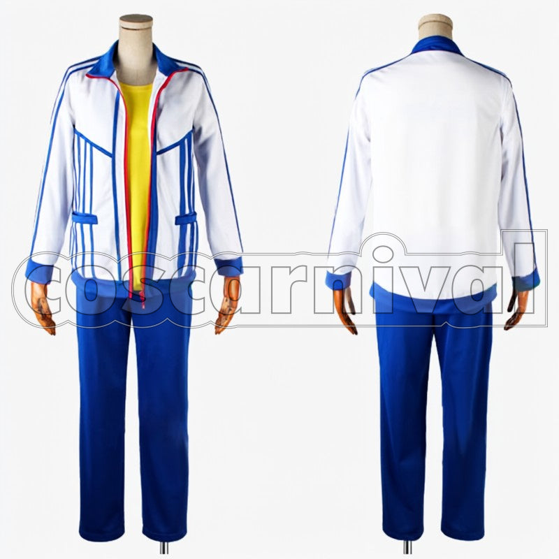Haruka Nanase cosplay costume from Free!, front view