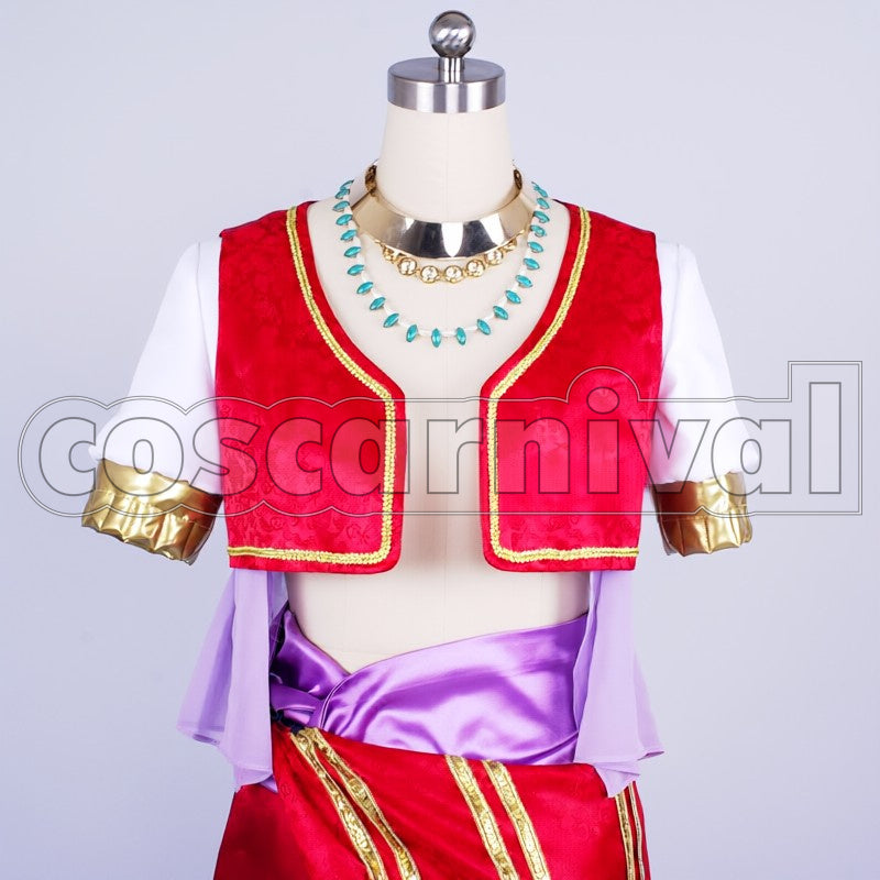 ED Arabian Style Nagisa Hazuki cosplay costume from Free! SPLASH FREE, front view 6