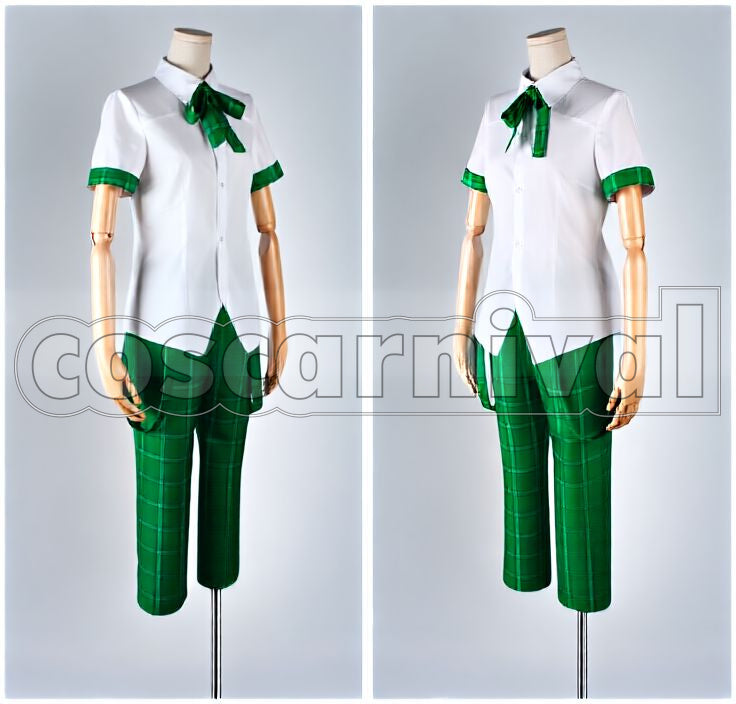 Sweet macaron Haruka Nanase Cosplay cosplay costume from Free!, front view 2