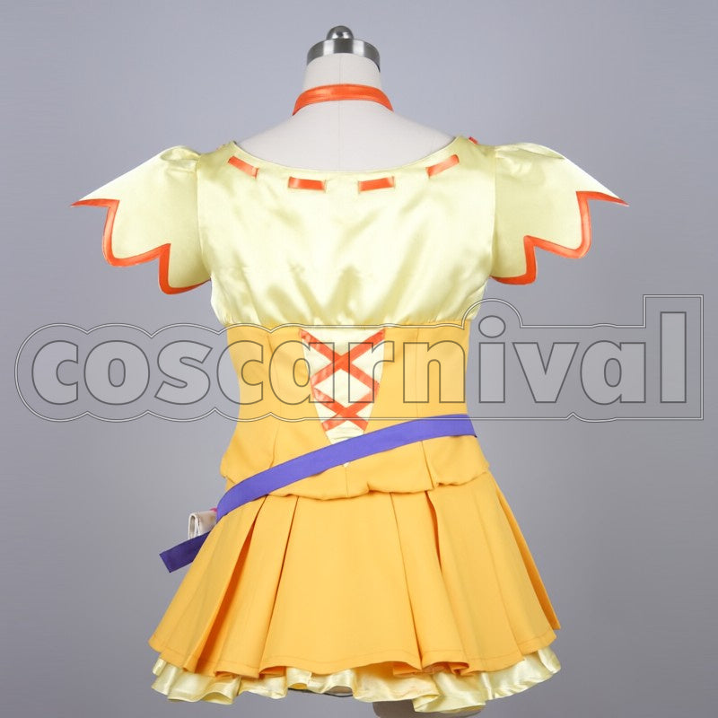 PreCure! Cure Pine cosplay costume from Fresh, back view