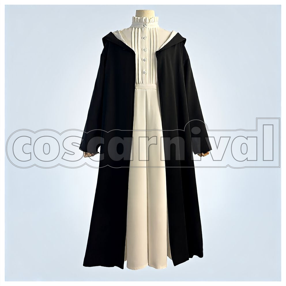 Journey's End Fern Cosplay cosplay costume from Frieren: Beyond, front view 1