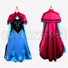 Wear cosplay costume from Frozen Anna Casual, front view