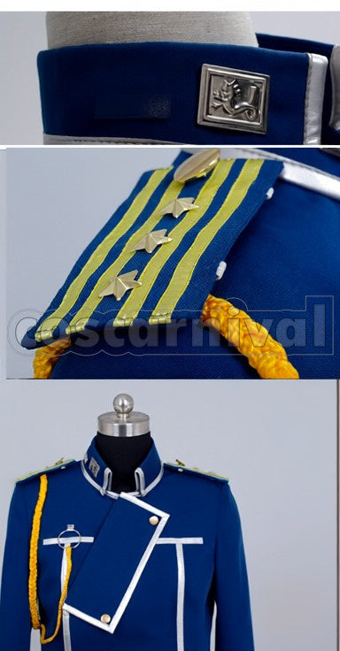 Military cosplay costume from Fullmetal Alchemist, detail-1