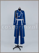 Roy Mustang cosplay costume from Fullmetal Alchemist, front view