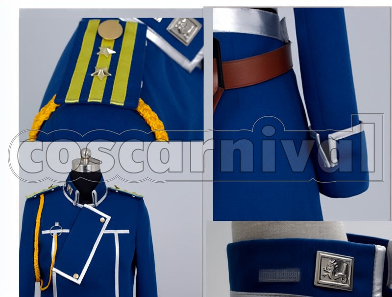 Military cosplay costume from Fullmetal Alchemist, detail-1