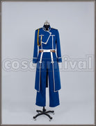Riza Hawkeye cosplay costume from Fullmetal Alchemist, front view