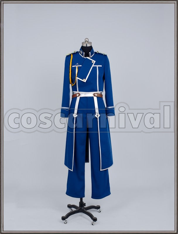 Riza Hawkeye cosplay costume from Fullmetal Alchemist, front view