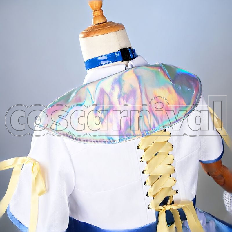Kotone Fujita Sekaiichi Kawaii Watashi Cosplay cosplay costume from Gakuen Idolmaster, back view 3