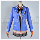 -Wonderful School Days- Neko, Saya Konohana Ashinaka High School Girls Uniform Cosplay cosplay costume from Gakuen K, front view 1