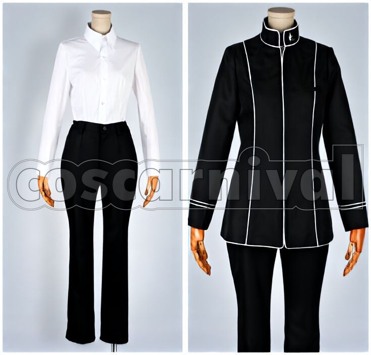 -Wonderful School Days- Ashinaka High School Red Club Uniform Cosplay cosplay costume from Gakuen K, front view 3