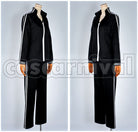 -Wonderful School Days- Ashinaka High School Silver Club Jersey Cosplay cosplay costume from Gakuen K, front view 2