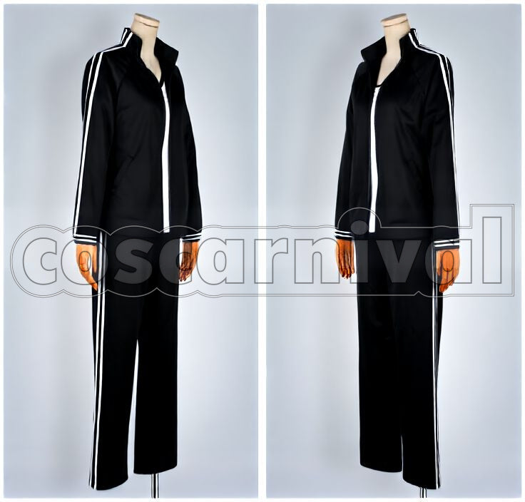 -Wonderful School Days- Ashinaka High School Silver Club Jersey Cosplay cosplay costume from Gakuen K, front view 2