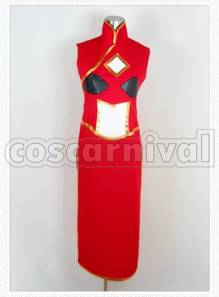 Forte Stollen cosplay costume from Galaxy Angel, front view 2