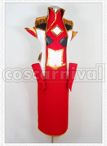 Forte Stollen cosplay costume from Galaxy Angel, front view