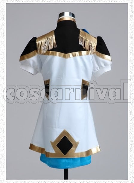 Mint Blancmanche cosplay costume from Galaxy Angel, back view