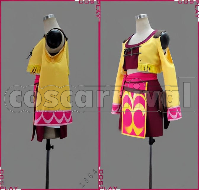Verdurous Planet Saya cosplay costume from Gargantia on the, front view 2