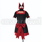 nite Kaku Tatakaeri Rory Mercury cosplay costume from GATE: Jieitai Kanochi, back view